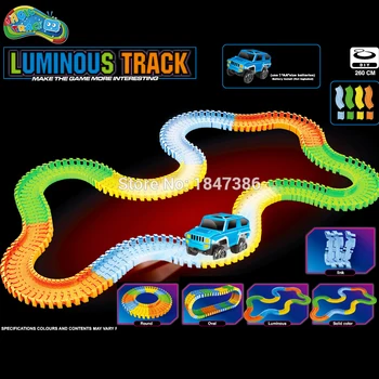 Magical outer size 5.5CM 100-1000PCS Slot DIY Glow track Set Bend Flex glow in the dark Track Race Car Educational Toy
Magical outer size 5.5CM 100-1000PCS Slot DIY Glow track Set Bend Flex glow in the dark Track Race Car Educational Toy