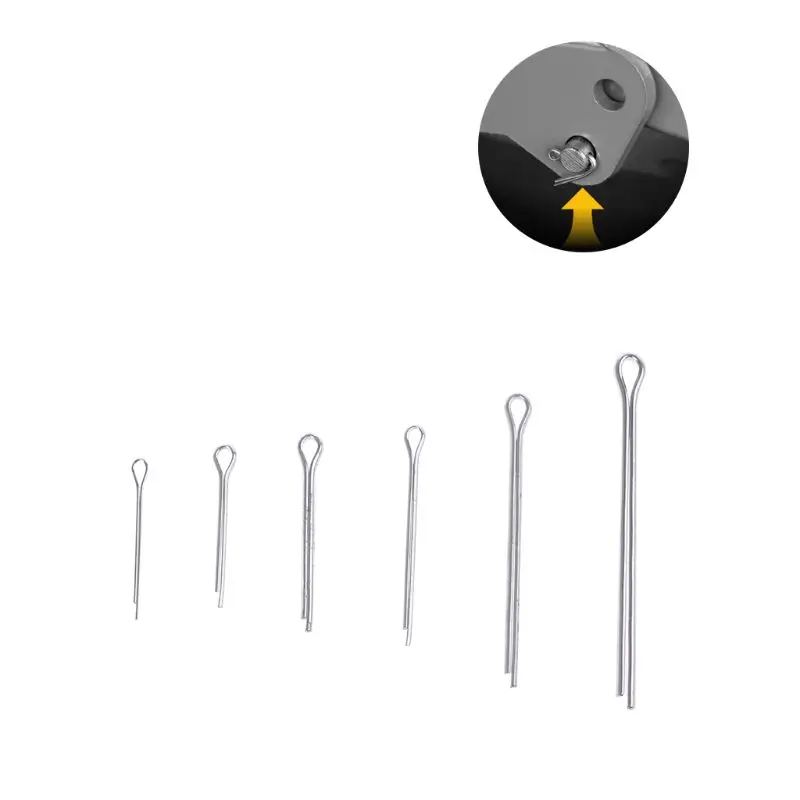555pcs Carbon Steel Cotter Pin Assortment Kit Clip Key Fastner Fitting With Box 634E
555pcs Carbon Steel Cotter Pin Assortment Kit Clip Key Fastner Fitting With Box 634E