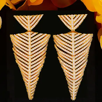 missvikki Dubai New Gothic Big Leaf Dangle Earrings For Women Bridal Wedding Girl Daily Party Luxury Noble Jewelry High Quality
missvikki Dubai New Gothic Big Leaf Dangle Earrings For Women Bridal Wedding Girl Daily Party Luxury Noble Jewelry High Quality