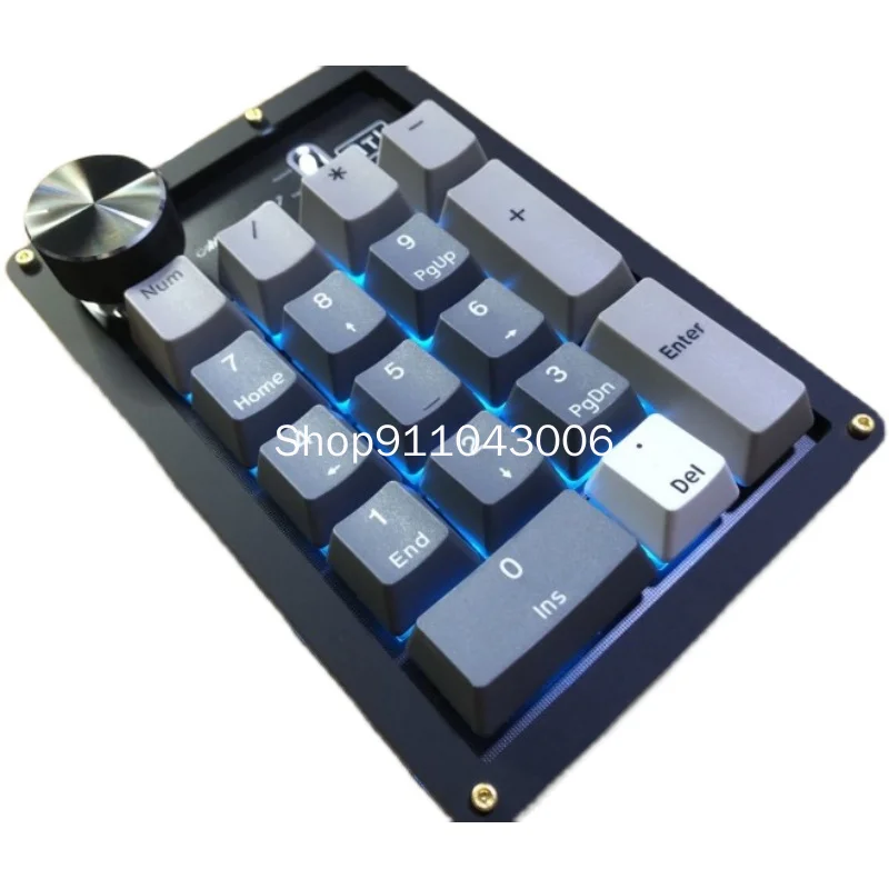 

PS17 Numpad Digital Mechanical Keyboard Rotary Knob VIA Customizable Keys Designer Editing Keyboard