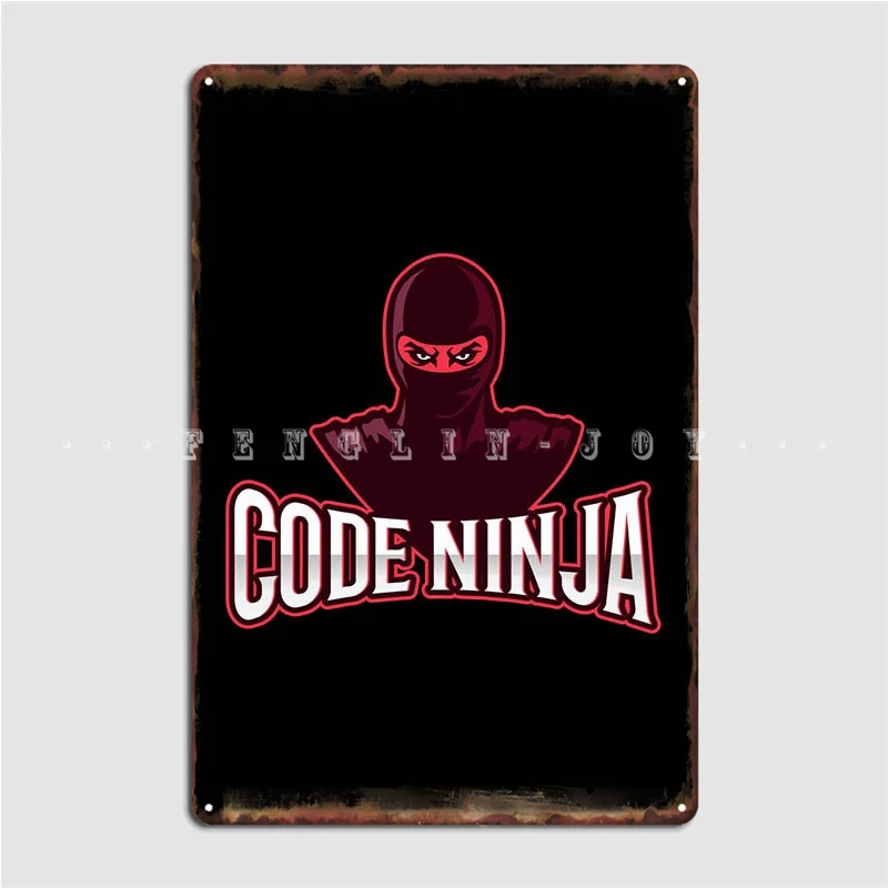 Code Ninja Metal Plaque Poster Wall Plaque Garage Club Club Home Custom Tin Sign Poster
Code Ninja Metal Plaque Poster Wall Plaque Garage Club Club Home Custom Tin Sign Poster