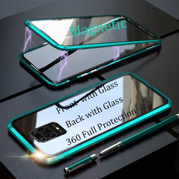 For Xiaomi Redmi Note 9s 9 Pro Max Magnetic Case 360 double-sided Tempered Glass Case Redmi Note 9S Note9s Metal Bumper Case
For Xiaomi Redmi Note 9s 9 Pro Max Magnetic Case 360 double-sided Tempered Glass Case Redmi Note 9S Note9s Metal Bumper Case