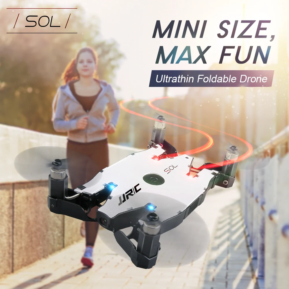 

New Hot JJRC H49WH SOL Mini Foldable RC Quadcopter RTF WiFi FPV 720P HD / Altitude Hold / One Key Transformation Christmas Gifts