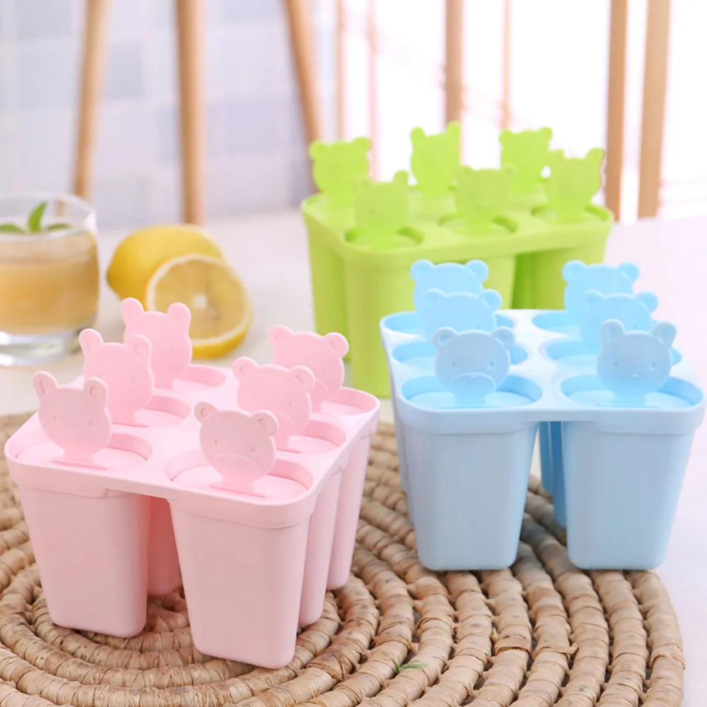 2019 Cute Refrigerator Frozen Snacks Mold Bear DIY Homemade Popsicle Ice Cream Mold Spring Summer Delicious Dessert For Kids #45
2019 Cute Refrigerator Frozen Snacks Mold Bear DIY Homemade Popsicle Ice Cream Mold Spring Summer Delicious Dessert For Kids #45
