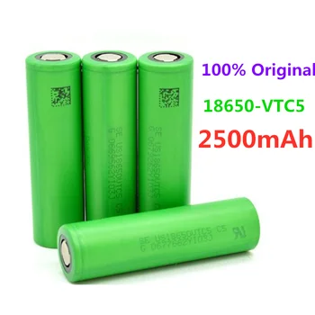 3.6 V Volt Rechargeable US18650VTC5 2500mAh VTC5 18650 Battery Replacement 3.6V 2500mAh 18650 Batterie
3.6 V Volt Rechargeable US18650VTC5 2500mAh VTC5 18650 Battery Replacement 3.6V 2500mAh 18650 Batterie