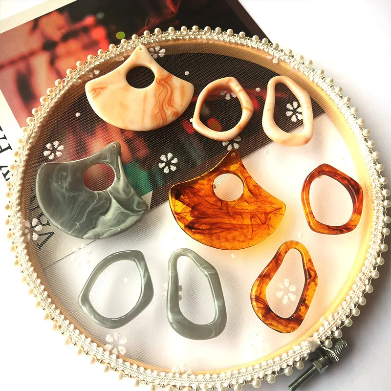 Фото DIY Acrylic Earring Accessories Material Resin Pendant Earrings Decoration WD21 | Украшения и аксессуары