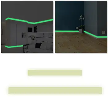 1pc Luminous Band Baseboard Wall Sticker Eco-friendly Home Decoration Decal Glow In The Dark Diy Strip Stickers 
1pc Luminous Band Baseboard Wall Sticker Eco-friendly Home Decoration Decal Glow In The Dark Diy Strip Stickers