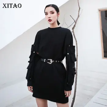 XITAO Black Women Hoodies 2020 Spring Full Sleeve Patchwork Long Elegant Small Fresh Patchwork Minority Loose Hoodies ZLL4717
XITAO Black Women Hoodies 2020 Spring Full Sleeve Patchwork Long Elegant Small Fresh Patchwork Minority Loose Hoodies ZLL4717