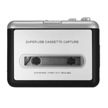 Cassette Player Portable Walkman Cassette Tape to MP3 CD Converter Captures Via USB Compatible with Laptop and PC with Earphone
Cassette Player Portable Walkman Cassette Tape to MP3 CD Converter Captures Via USB Compatible with Laptop and PC with Earphone