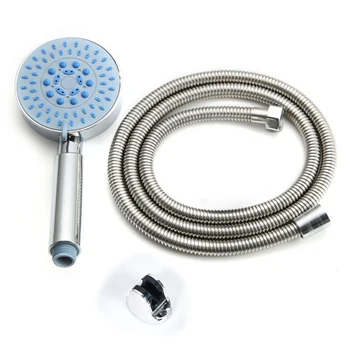 1 Set Of Durable Chrome Shower Head Hand Brake With Shower Brake Functions And Spray Hose 1.5 M Kit
1 Set Of Durable Chrome Shower Head Hand Brake With Shower Brake Functions And Spray Hose 1.5 M Kit