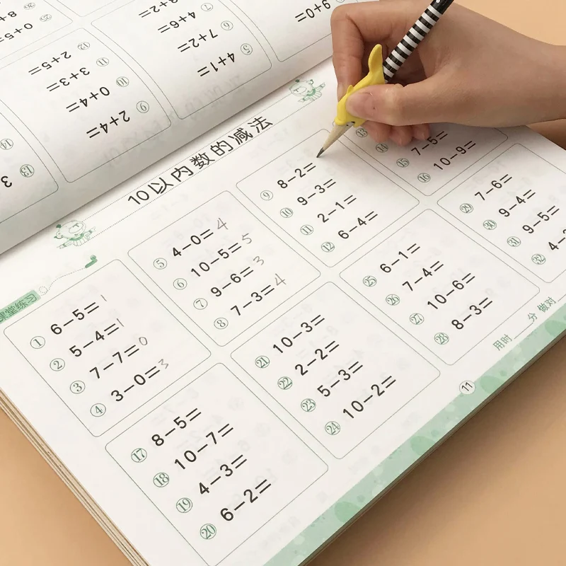 6 Books Children Addition And Subtraction Copybook Learning Math Exercise Copybook For Kids Children Math Practice Book
6 Books Children Addition And Subtraction Copybook Learning Math Exercise Copybook For Kids Children Math Practice Book