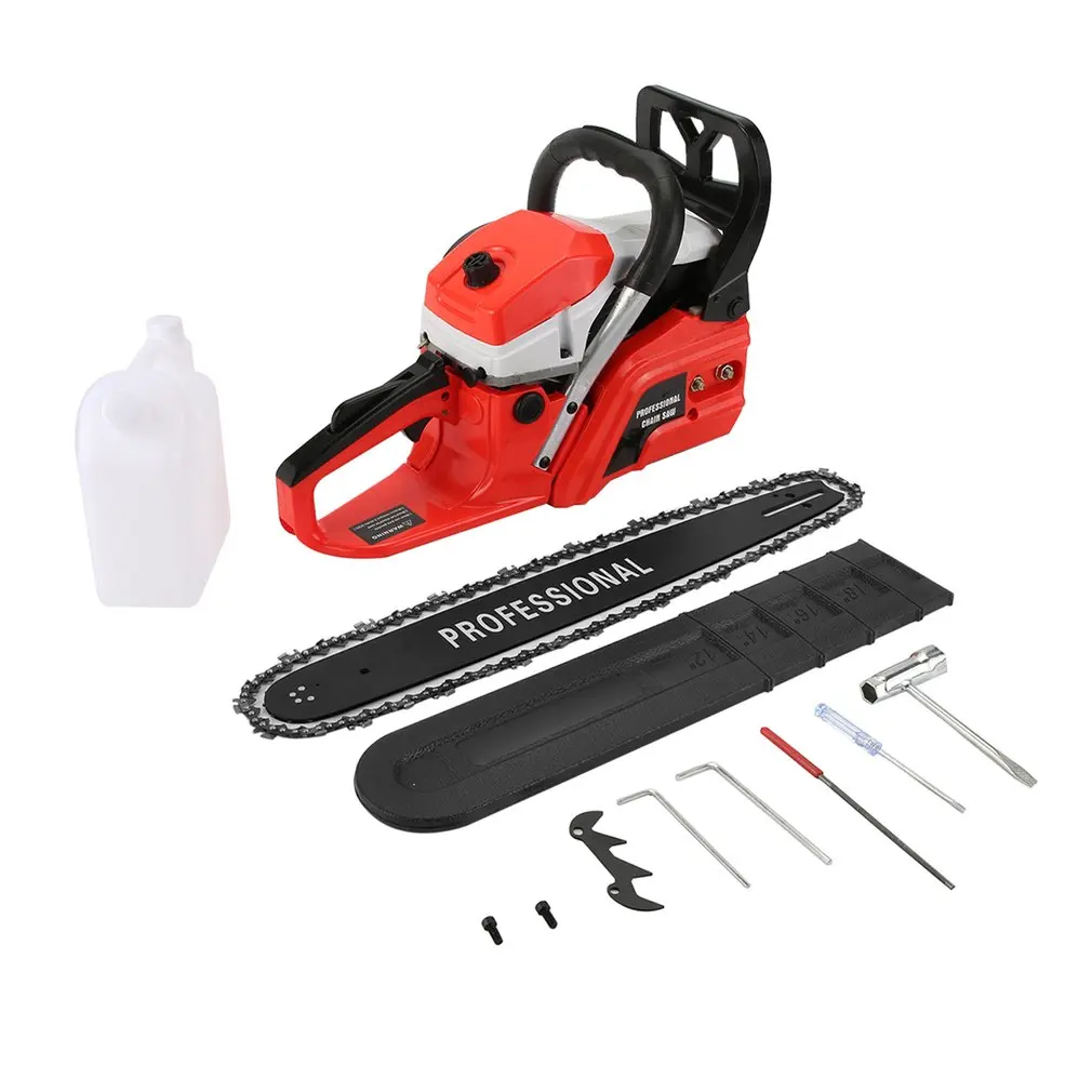 Professional 20" 62CC 2 Cycle Gas Chainsaw with Double Spring STE-5800 for Tree Pruning Clearing Land Preparing Firewood
Professional 20" 62CC 2 Cycle Gas Chainsaw with Double Spring STE-5800 for Tree Pruning Clearing Land Preparing Firewood