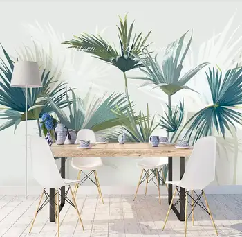 CJSIR Hand-painted Nordic Tropical Forest Palm Tree Sofa TV Background Wall Custom Large Mural Green Wallpaper Mural Decoration
CJSIR Hand-painted Nordic Tropical Forest Palm Tree Sofa TV Background Wall Custom Large Mural Green Wallpaper Mural Decoration