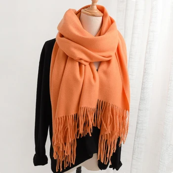 2020New Autumn and winter Korean Style Solid color Minimalism Scarf Imitation cashmere Tassels Keep warm Studen Lovers Shawls
2020New Autumn and winter Korean Style Solid color Minimalism Scarf Imitation cashmere Tassels Keep warm Studen Lovers Shawls
