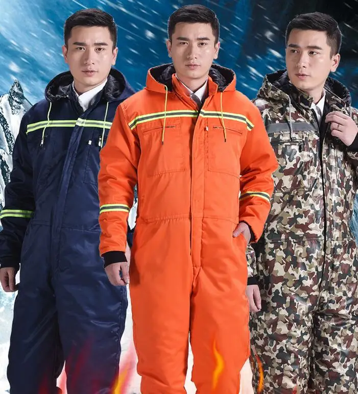 Men's Winter Cotton-padded Thick Warm One-piece Work Tooling Cold-proof Coveralls Pockets Overalls Auto Repair Dust-proof Plus
Men's Winter Cotton-padded Thick Warm One-piece Work Tooling Cold-proof Coveralls Pockets Overalls Auto Repair Dust-proof Plus