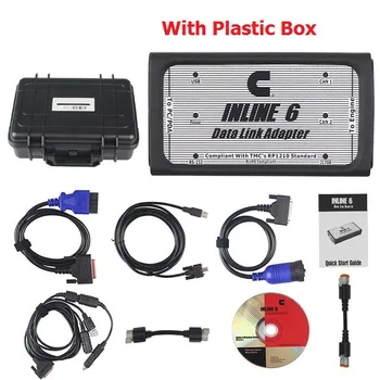 Heavy Duty Diagnostic Tool Inline 6 Data Link Adapter Scanner Full 8 cable Truck Diagnostic interface inline6 7.62
Heavy Duty Diagnostic Tool Inline 6 Data Link Adapter Scanner Full 8 cable Truck Diagnostic interface inline6 7.62
