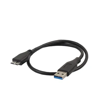 1PC USB 3.0 Male A to Micro B Cable 45cm Super Speed Fast Data Sync Cable for External Hard Drive Disk HDD
1PC USB 3.0 Male A to Micro B Cable 45cm Super Speed Fast Data Sync Cable for External Hard Drive Disk HDD