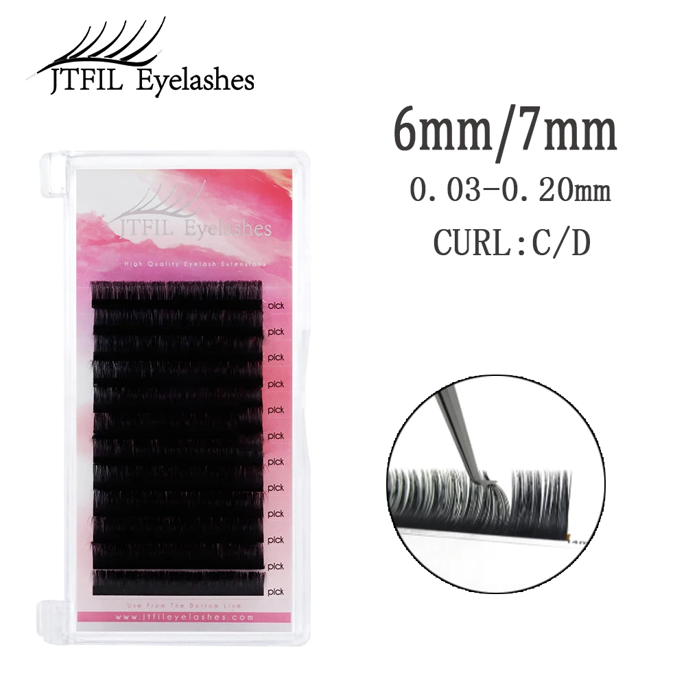 High Quality Eyelash Extension Mink Individual Silk Eyelash Further All size Individual Eyelash Extensions JTEIL eyelashes
High Quality Eyelash Extension Mink Individual Silk Eyelash Further All size Individual Eyelash Extensions JTEIL eyelashes
