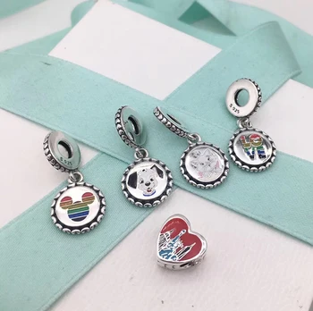 2019 NEW 100% 925 Sterling Silver Parks Pride Rainbow Love Animal Charm With letter Pendant DIY Bracelet Women Original Jewelry
2019 NEW 100% 925 Sterling Silver Parks Pride Rainbow Love Animal Charm With letter Pendant DIY Bracelet Women Original Jewelry