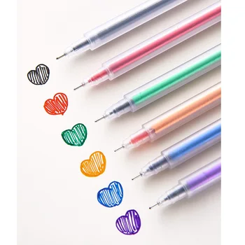 6pcs Simple Design Color Gel Ink Pen Set Matte Body Ballpoint 0.5mm Liner Marker Pens for Drawing Highlighting School A6080
6pcs Simple Design Color Gel Ink Pen Set Matte Body Ballpoint 0.5mm Liner Marker Pens for Drawing Highlighting School A6080