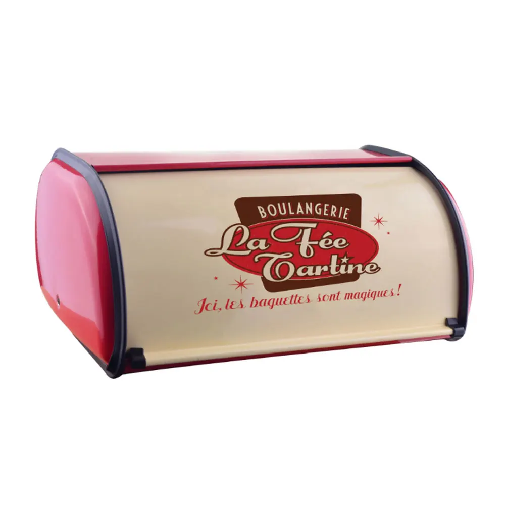 Vintage Bread Box Storage Bin Rollup Small Powder Coated Bread Iron Snack Organizador for Kitchen Organizer
Vintage Bread Box Storage Bin Rollup Small Powder Coated Bread Iron Snack Organizador for Kitchen Organizer