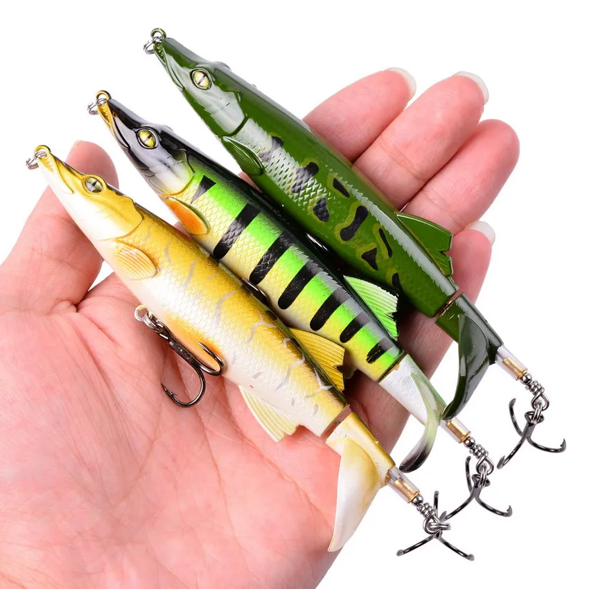 Whopper Plopper hard Wobblers fishing lure rotating soft tail 13g 16g 17g pike fishing lure artificial bait pescar stickbait
Whopper Plopper hard Wobblers fishing lure rotating soft tail 13g 16g 17g pike fishing lure artificial bait pescar stickbait