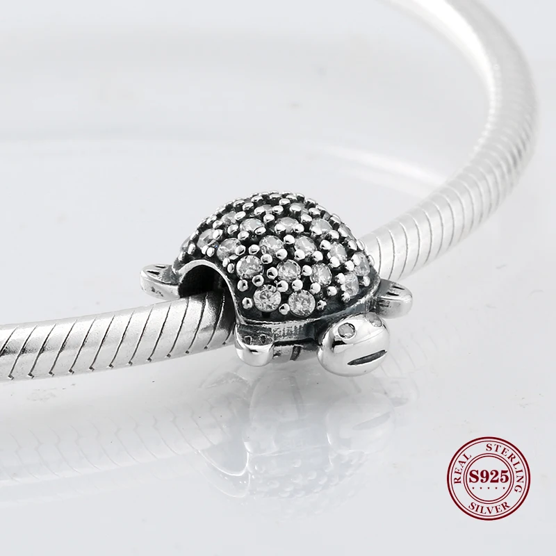 Real Cute Turtle Beads 925 Sterling Silver Pave Crystal Zirconia Bead Fit Original Pandora Charm Bracelet Hot Sale Jewellery
Real Cute Turtle Beads 925 Sterling Silver Pave Crystal Zirconia Bead Fit Original Pandora Charm Bracelet Hot Sale Jewellery