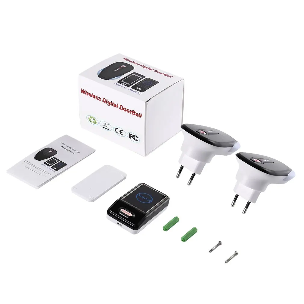 Energy Saving Wireless Doorbell Home Security Alarm/ Welcome Smart Doorbell Multi-purpose Door Button Easy Installation
Energy Saving Wireless Doorbell Home Security Alarm/ Welcome Smart Doorbell Multi-purpose Door Button Easy Installation