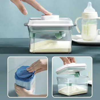 1L Plastic Airtight Transparent Food Keep Fresh Storage Can Grain Milk Powder Jar Container Box
1L Plastic Airtight Transparent Food Keep Fresh Storage Can Grain Milk Powder Jar Container Box