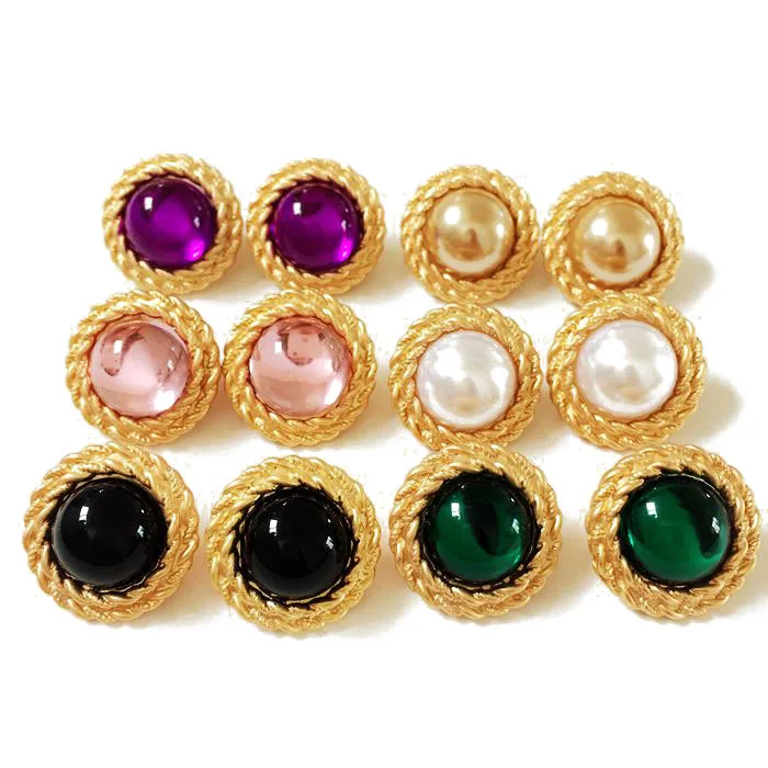 Europe And America Multi-color Clip-on Earrings Resin Gemstone Color Earrings Semi-Permeable Effect Earrings Women's Fashion Res
Europe And America Multi-color Clip-on Earrings Resin Gemstone Color Earrings Semi-Permeable Effect Earrings Women's Fashion Res