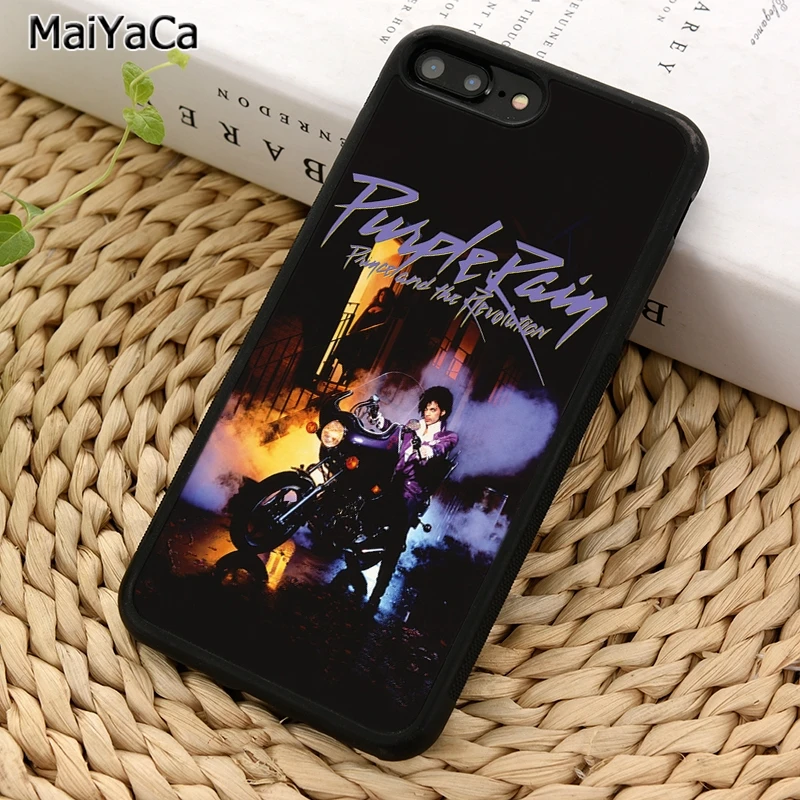 MaiYaCa дешевый фиолетовый дождь Принц Тур чехол для телефона iPhone X XR XS 11 12 13 Pro MAX 5 6 7 8