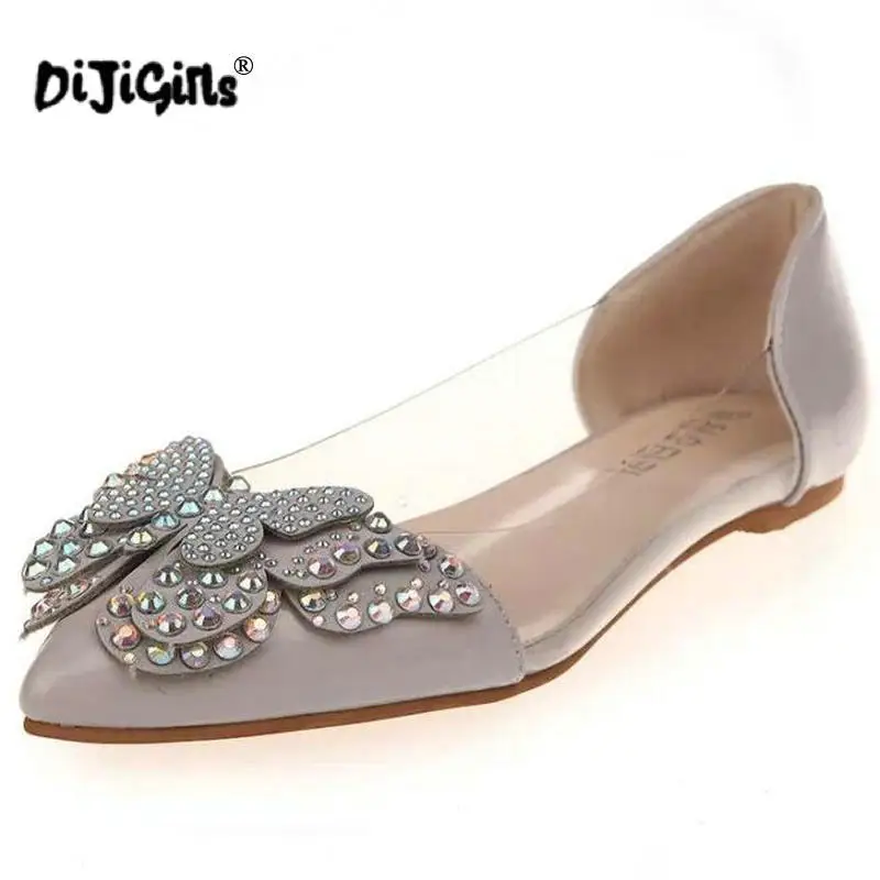 DIJIGIRLS NEW Summer Women Flats Shoes Women Fashion Flat Sandals Bowknot diamond pointed toe women's single wedding shoes 
DIJIGIRLS NEW Summer Women Flats Shoes Women Fashion Flat Sandals Bowknot diamond pointed toe women's single wedding shoes