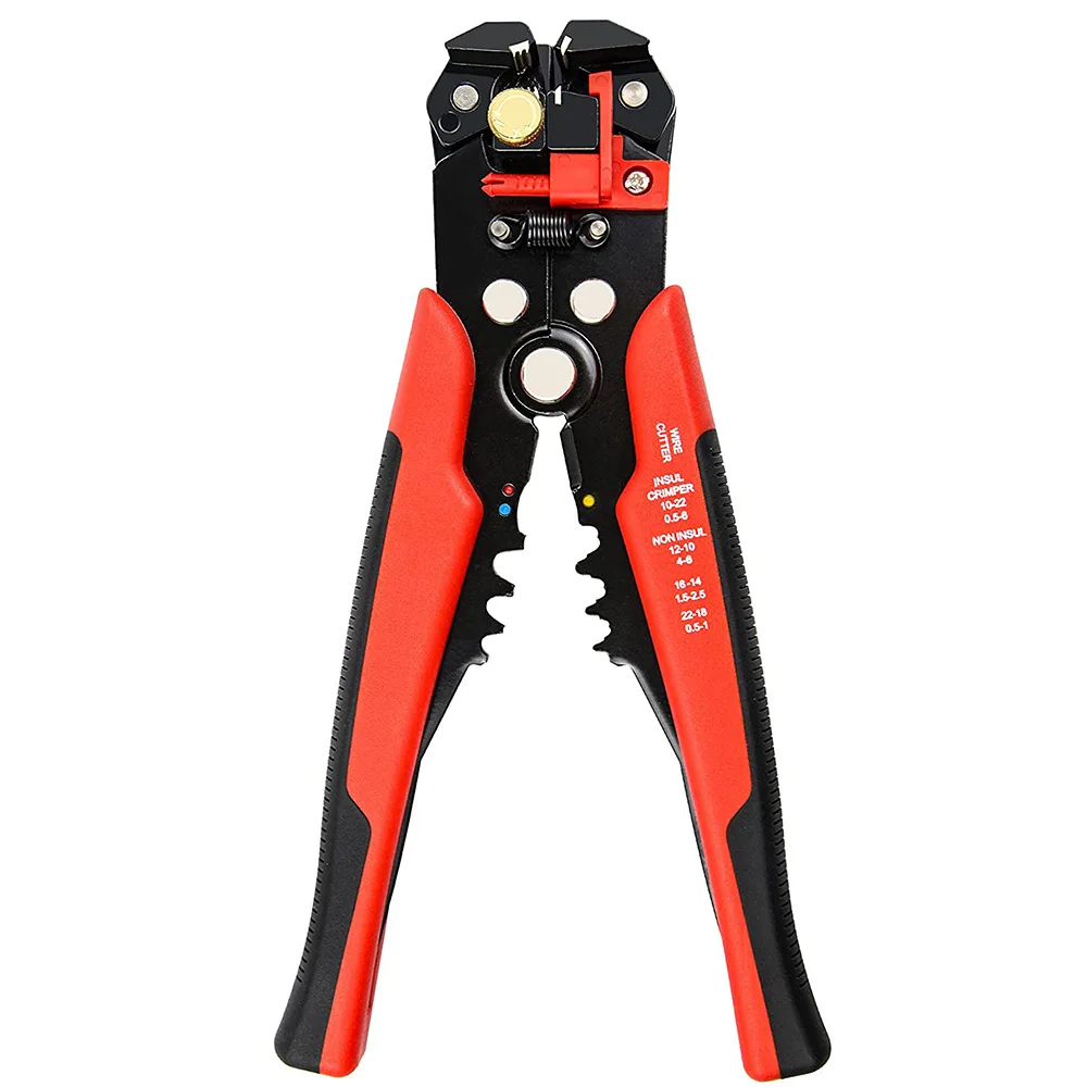 

Wholesale Crimper Cable Cutter Automatic Wire Stripper Multifunctional Stripping Tools Crimping Pliers Terminal 0.2-6.0mm2 Tool