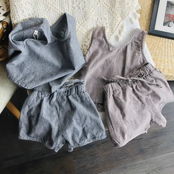 2020 New Arrival Girls Boys 2 PCS Striped Set Cotton Vest+Shorts Summer Kids Suits 2-7 Years
2020 New Arrival Girls Boys 2 PCS Striped Set Cotton Vest+Shorts Summer Kids Suits 2-7 Years