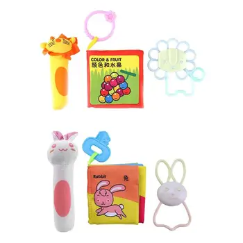 1 Set Cloth Baby Learning Cognition Book BB Stick Skillful Teething Ring Set Intelligence Educational Toy
1 Set Cloth Baby Learning Cognition Book BB Stick Skillful Teething Ring Set Intelligence Educational Toy