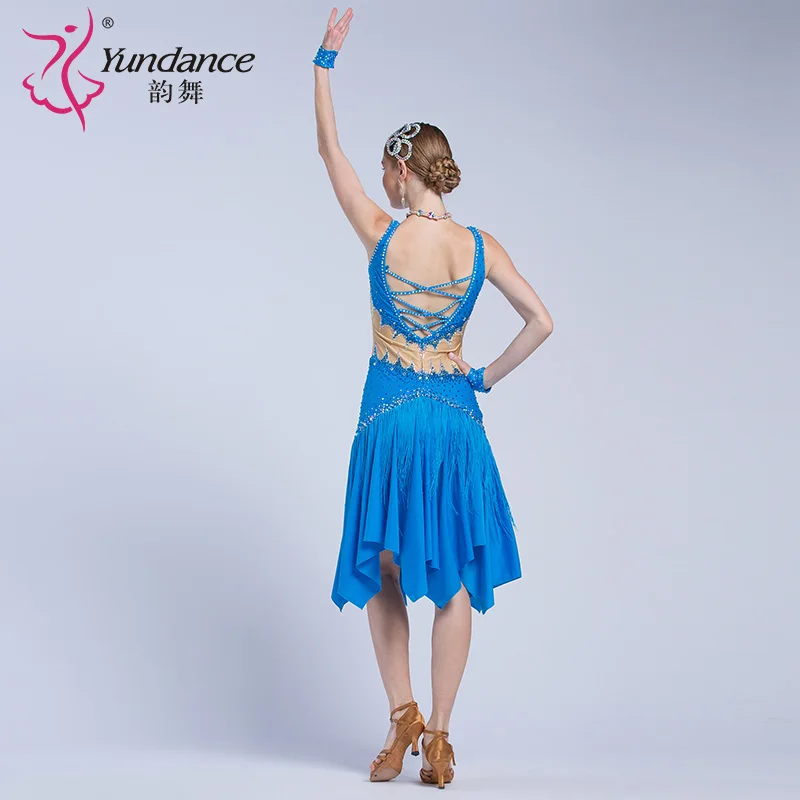 

New national standard New Women Latin Dance Dress Ladies Flamengo Tango Dress Rumba/ChaCha L1797