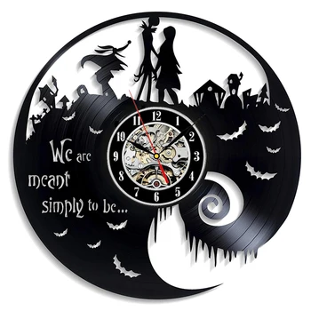 The Nightmare Before Christmas Wall Clock Modern Design 3D Decoration Vintage Vinyl Record Clocks Wall Watch Home Decor
The Nightmare Before Christmas Wall Clock Modern Design 3D Decoration Vintage Vinyl Record Clocks Wall Watch Home Decor