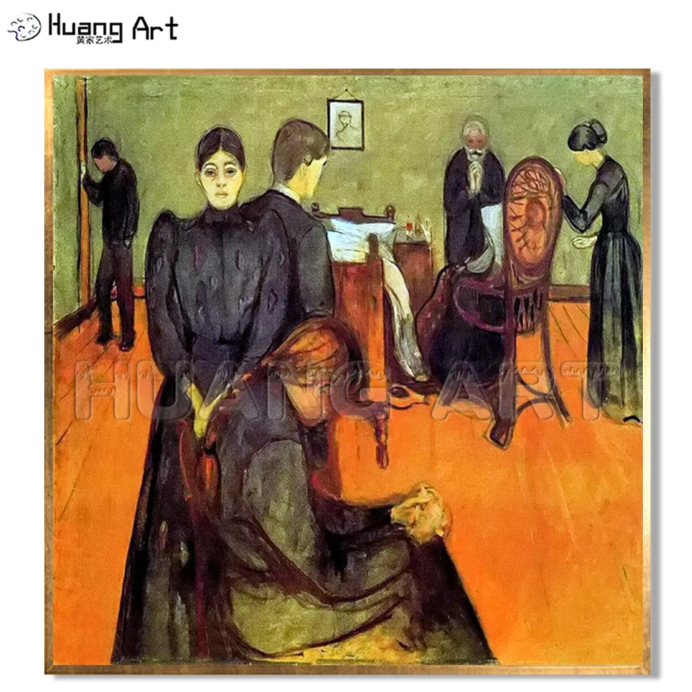 High Skill Painter Hand-Painted Famous Figure Oil Painting on Canvas Imitation Edvard Munc Wall Art Painting
High Skill Painter Hand-Painted Famous Figure Oil Painting on Canvas Imitation Edvard Munc Wall Art Painting