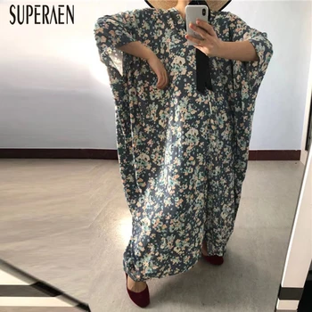 SuperAen Spring New 2020 Chiffon Robe Dress Women Pluz Size Casual Ladies Seaside Dress Print Fashion Women Clothing
SuperAen Spring New 2020 Chiffon Robe Dress Women Pluz Size Casual Ladies Seaside Dress Print Fashion Women Clothing
