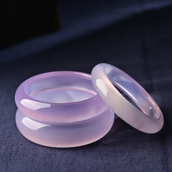 Natural Agate Chalcedony Pink 54-62mm Bangle Elegant Princess Jewelry Best Gift
Natural Agate Chalcedony Pink 54-62mm Bangle Elegant Princess Jewelry Best Gift