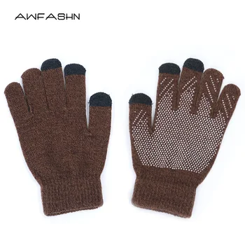 2019 New Winter Thickened Touch Screen Gloves Women Men Non-slip Fleece-Lined Warm Knitted Gloves Full Finger Mittens Stretch
2019 New Winter Thickened Touch Screen Gloves Women Men Non-slip Fleece-Lined Warm Knitted Gloves Full Finger Mittens Stretch