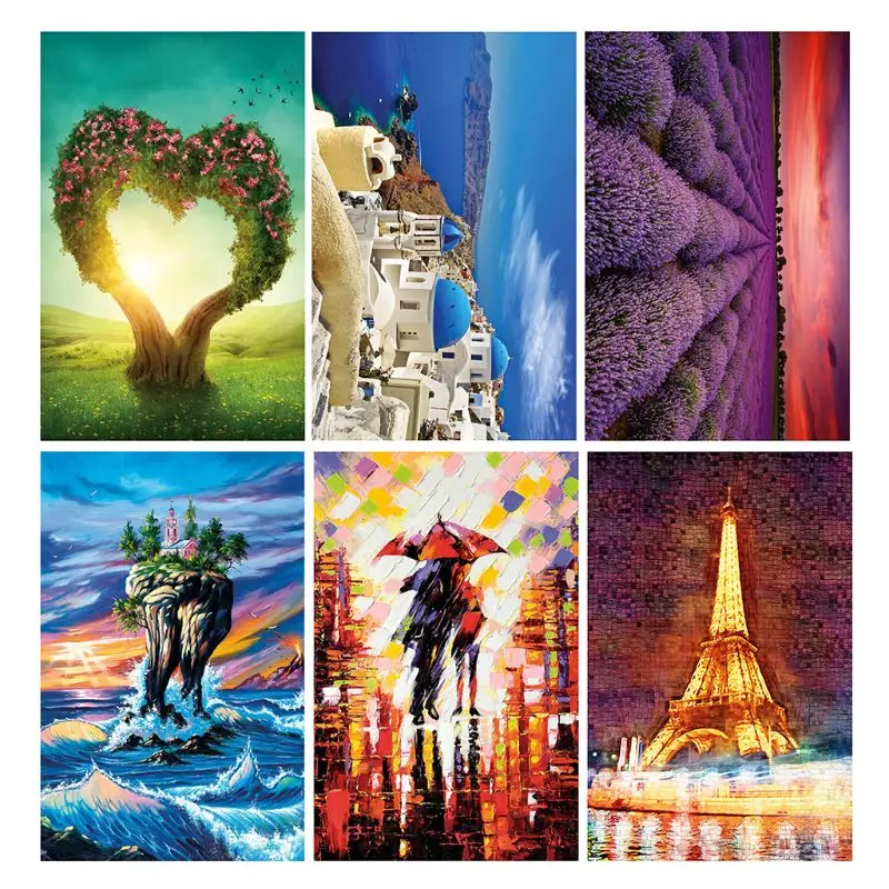 1000 Pcs/Pack Puzzles Landscape Series Assemble Jigsaw Puzzles Creative DIY Gift
1000 Pcs/Pack Puzzles Landscape Series Assemble Jigsaw Puzzles Creative DIY Gift