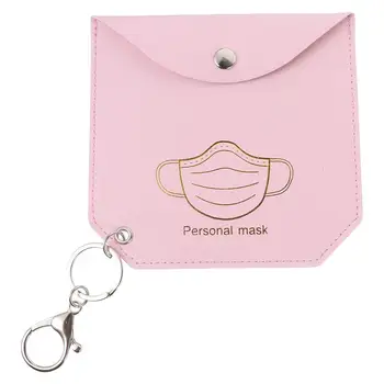 1Pc Mask Storage Bag Reusable Mask Storage Case PU Leather Mask Pouch Container
1Pc Mask Storage Bag Reusable Mask Storage Case PU Leather Mask Pouch Container