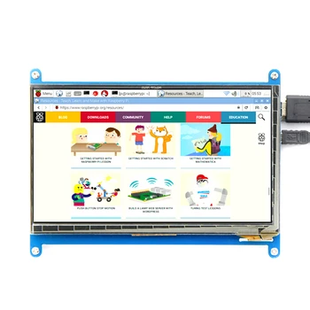 Raspberry Pi 7 inch LCD HDMI Display Monitor Raspberry Pi 3B + / 4B Ultra Clear 1024*600 Capacitive Touch
Raspberry Pi 7 inch LCD HDMI Display Monitor Raspberry Pi 3B + / 4B Ultra Clear 1024*600 Capacitive Touch