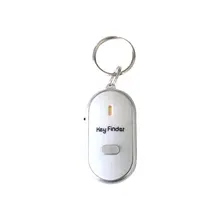 Smart Key Finder Anti-lost Whistle Sensors Keychain Tracker LED With Whistle Claps Locator
Smart Key Finder Anti-lost Whistle Sensors Keychain Tracker LED With Whistle Claps Locator