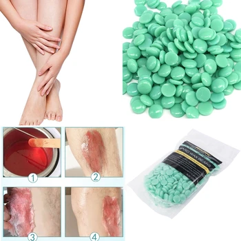 Depilatory Hot Film Hard Wax Beans Pellet Waxing Body Bikini Hair Removal Care green
Depilatory Hot Film Hard Wax Beans Pellet Waxing Body Bikini Hair Removal Care green