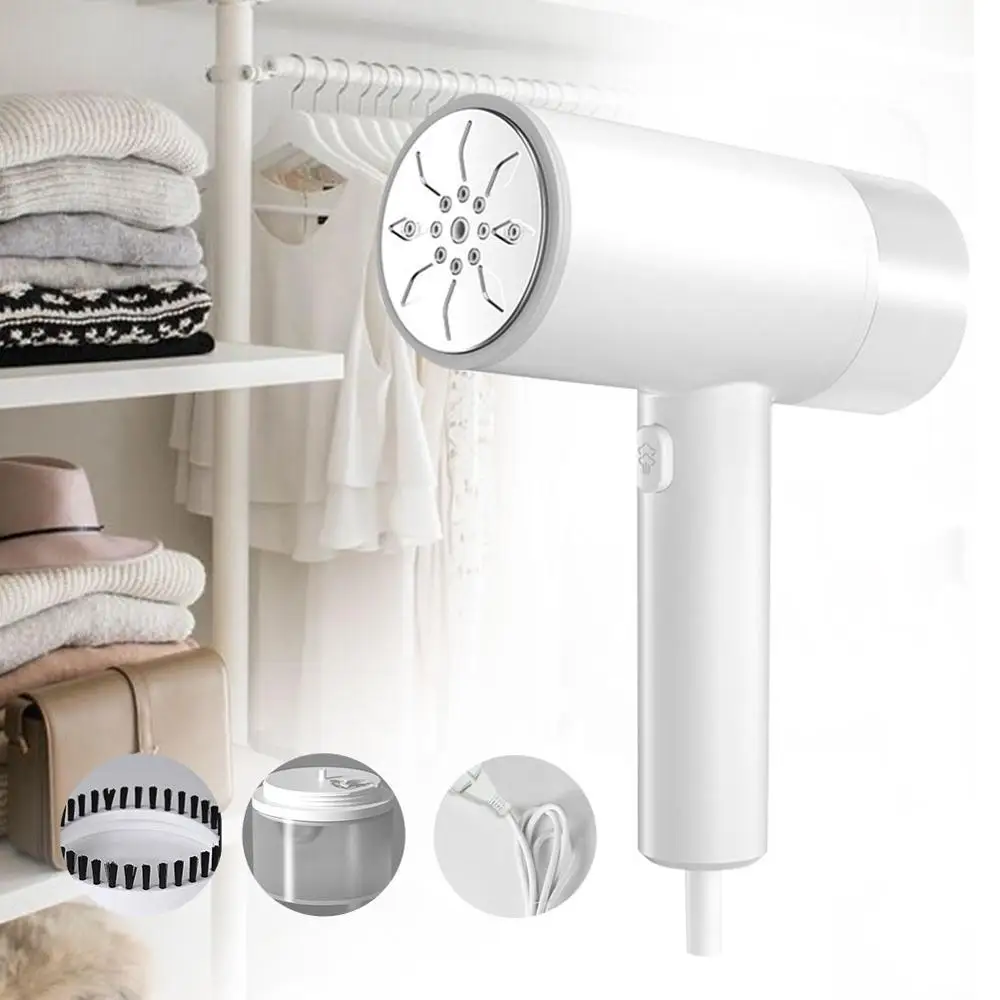 New Arrival Portable Garment Steamer 200ml Detachable Water Tank Plug-in Cloth Steamer with Brush Attachment
New Arrival Portable Garment Steamer 200ml Detachable Water Tank Plug-in Cloth Steamer with Brush Attachment