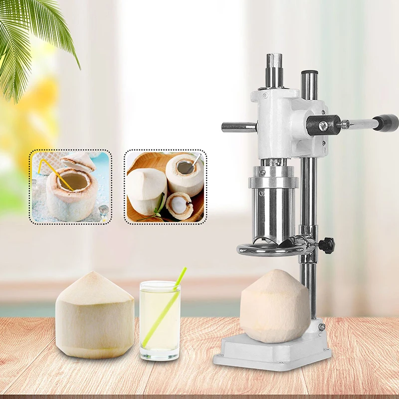 Coconut Cap Opener Commercial Manual Open Coconut Machine Stainless Steel Coconut Opener Fruit Shop Open Coconut
Coconut Cap Opener Commercial Manual Open Coconut Machine Stainless Steel Coconut Opener Fruit Shop Open Coconut