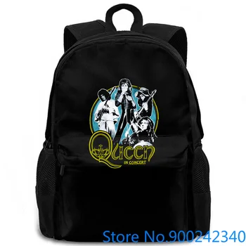 Queen In Concert Classic Band Image Adult Black New Official New Hipster women men backpack laptop travel school adult 
Queen In Concert Classic Band Image Adult Black New Official New Hipster women men backpack laptop travel school adult