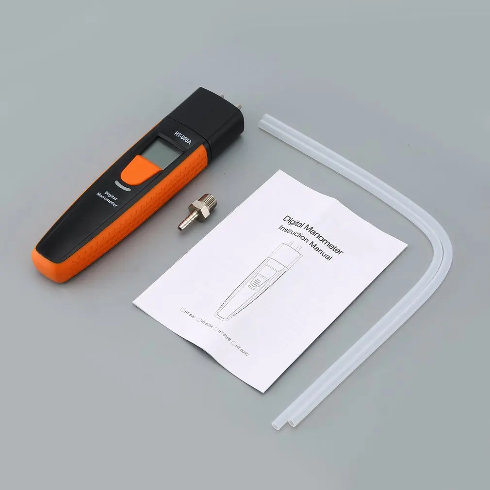 Micro LCD Digital Display Manometer High Precision Portable Psi Differential Air Pressure Gauge Tester HT805A
Micro LCD Digital Display Manometer High Precision Portable Psi Differential Air Pressure Gauge Tester HT805A